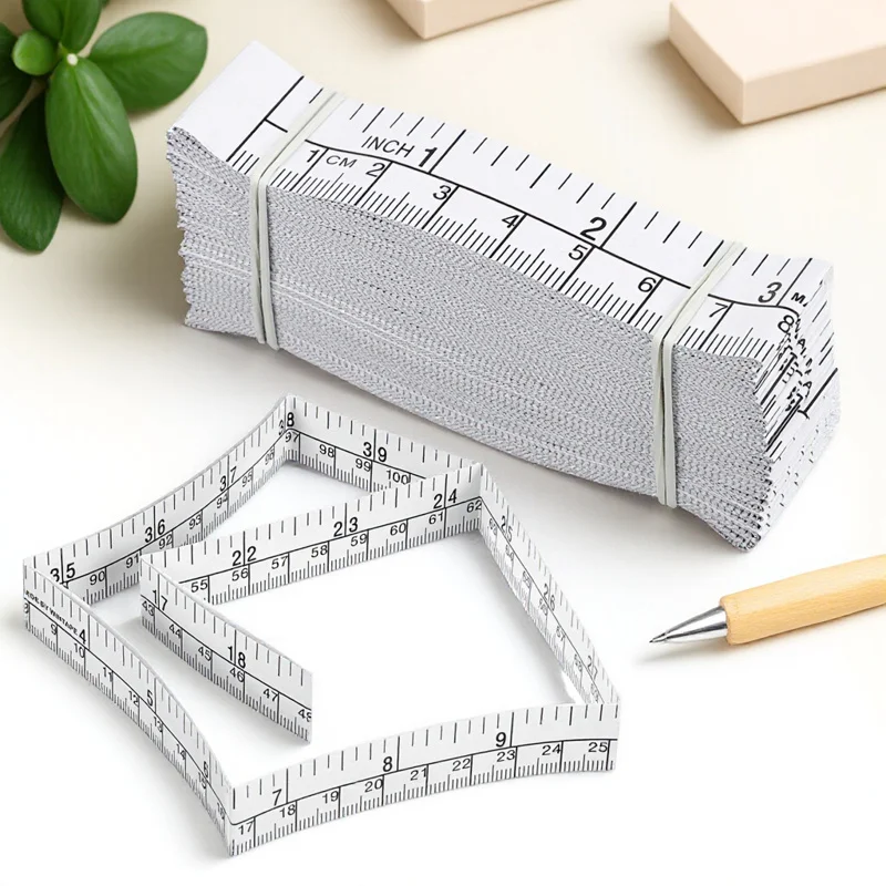 25 pcs Paper Measuring Tape 1 Meter 40 Inch Dual Scale Metric Inches Body Wound Measurement Tool For Nursing Craft Engineering
25 pcs Paper Measuring Tape 1 Meter 40 Inch Dual Scale Metric Inches Body Wound Measurement Tool For Nursing Craft Engineering