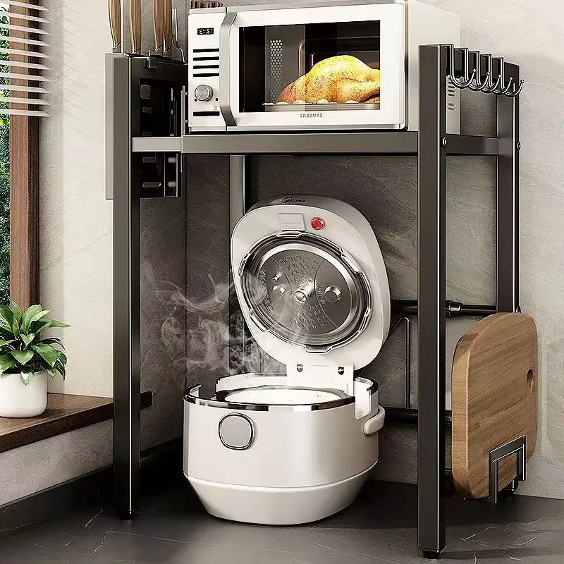 Expandable Microwave Stand for Rice Cooker/Air Fryer Countertop Storage Shelf with Multi-Tier Design Space Saving Appliance Rack
Expandable Microwave Stand for Rice Cooker/Air Fryer Countertop Storage Shelf with Multi-Tier Design Space Saving Appliance Rack
