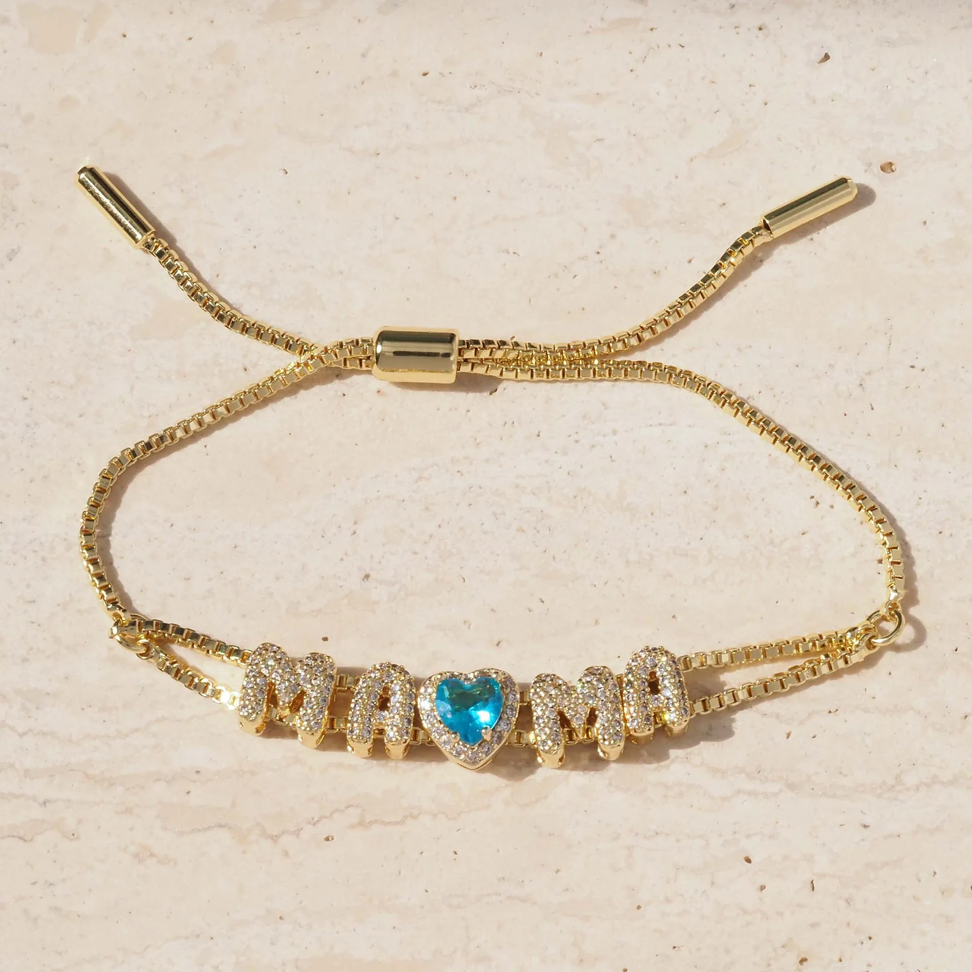 DOREMI Personalized Custom Name Bracelet 26 Initial Letters Heart Birthstone Slider Bolo Letter Heart Bracelet
DOREMI Personalized Custom Name Bracelet 26 Initial Letters Heart Birthstone Slider Bolo Letter Heart Bracelet