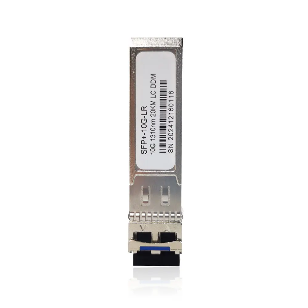 10G LR SFP+ Module Multi-Mode Duplex LC 1310nm 20KM Fiber SFP Transceiver Module Compatible DDM with Cisco/Mikrotik Switch
10G LR SFP+ Module Multi-Mode Duplex LC 1310nm 20KM Fiber SFP Transceiver Module Compatible DDM with Cisco/Mikrotik Switch