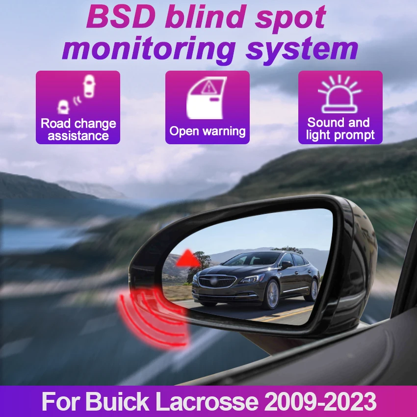 Автомобильная система обнаружения слепых зон BSD BSA BSM, автомобильные датчики, привод, зеркало заднего вида, мониторинг для Buick Lacrosse 2009-2023
Автомобильная система обнаружения слепых зон BSD BSA BSM, автомобильные датчики, привод, зеркало заднего вида, мониторинг для Buick Lacrosse 2009-2023