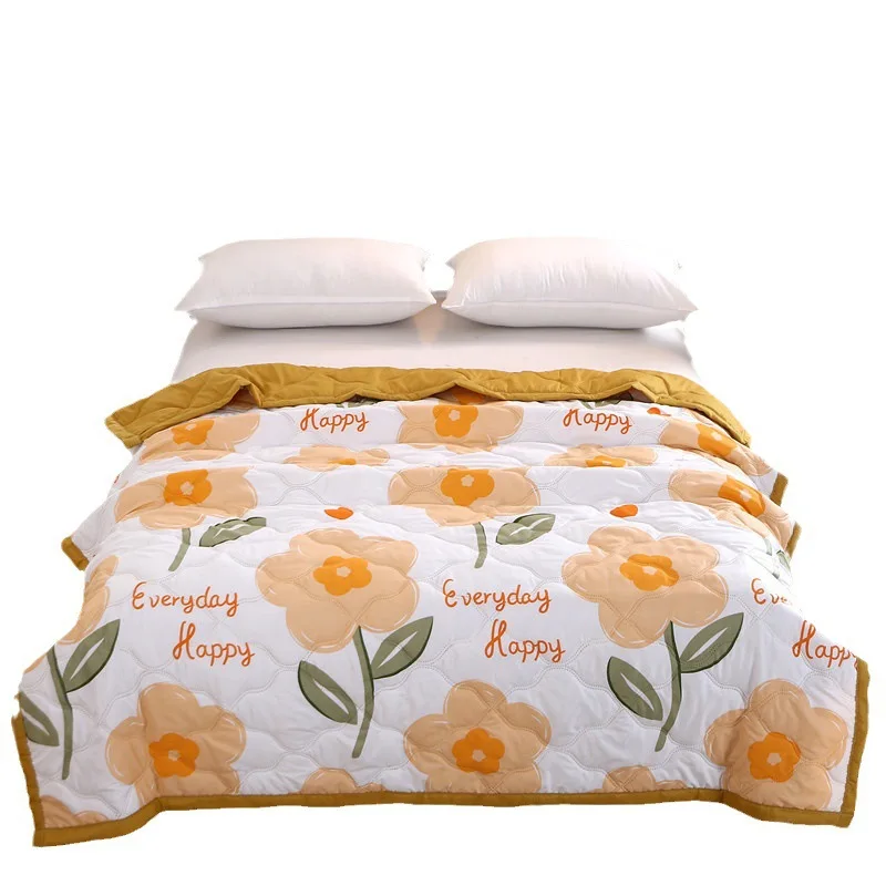 Summer Comforter Air Condition Quilt Light Bedding Single Dormitory Inner Core Household Textile
Summer Comforter Air Condition Quilt Light Bedding Single Dormitory Inner Core Household Textile