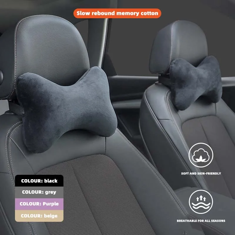 Breathable Crystal Velvet Car Headrests General Motors Seat Pillows Memory Cotton Filled Neck Support Relieves Headaches
Breathable Crystal Velvet Car Headrests General Motors Seat Pillows Memory Cotton Filled Neck Support Relieves Headaches