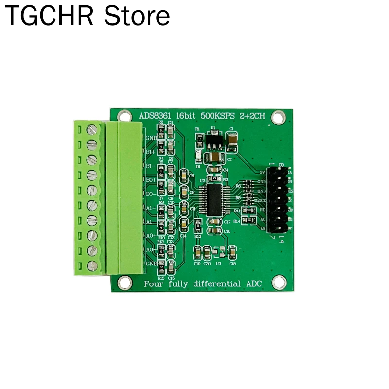 ADS8361 Data Acquisition Module 16 Bit ADC Analog-to-digital Converter 500KSPS 4-channel Full Differential
ADS8361 Data Acquisition Module 16 Bit ADC Analog-to-digital Converter 500KSPS 4-channel Full Differential
