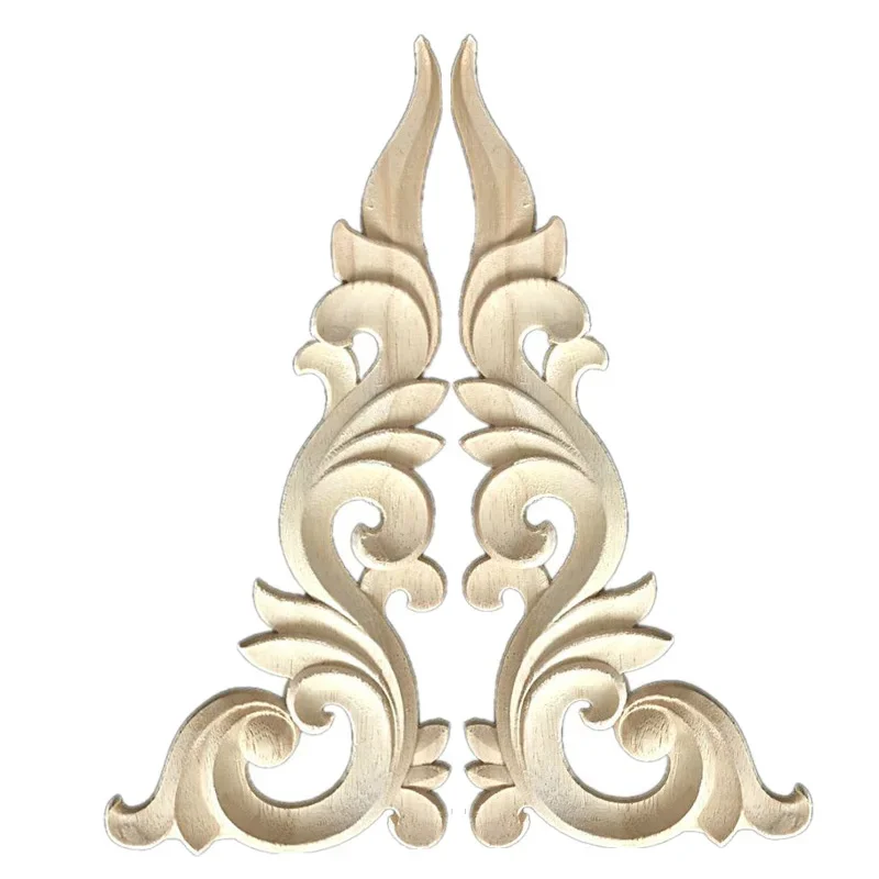 18-27cm Vintage Unpainted Wood Carved Corner Onlay Applique Frame for Home Furniture Wall Cabinet Door Decor Crafts
18-27cm Vintage Unpainted Wood Carved Corner Onlay Applique Frame for Home Furniture Wall Cabinet Door Decor Crafts