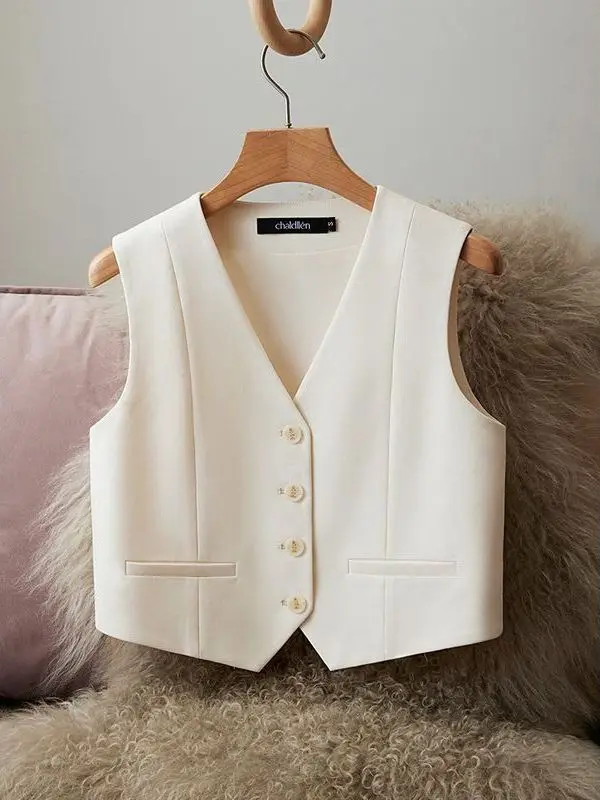 Faionable Suit Jaet Vest Женская новогодняя верхняя одежда Универсальная ор V-Ne с застежкой на одной пуговице Цвет для поездок на работу
Faionable Suit Jaet Vest Женская новогодняя верхняя одежда Универсальная ор V-Ne с застежкой на одной пуговице Цвет для поездок на работу