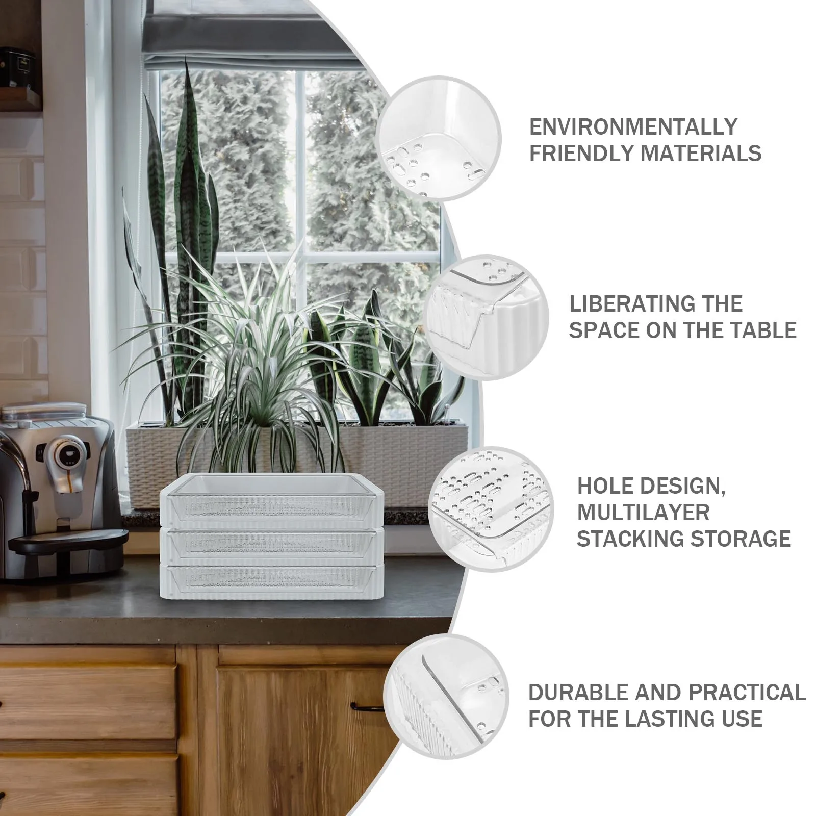 1pc Plastic Food Rack Stackable Kitchen Rack For Vegetable Fruit Foldable Basket White Vegetable Storage Holder Kitchen 
1pc Plastic Food Rack Stackable Kitchen Rack For Vegetable Fruit Foldable Basket White Vegetable Storage Holder Kitchen