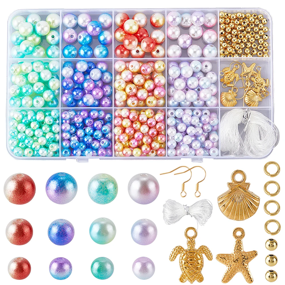 DIY Plastic Imitation Pearl Beads Bracelet Alloy Pendants Earrings Making Kits Golden 14x11.8x2.8mm Hole: 2mm
DIY Plastic Imitation Pearl Beads Bracelet Alloy Pendants Earrings Making Kits Golden 14x11.8x2.8mm Hole: 2mm