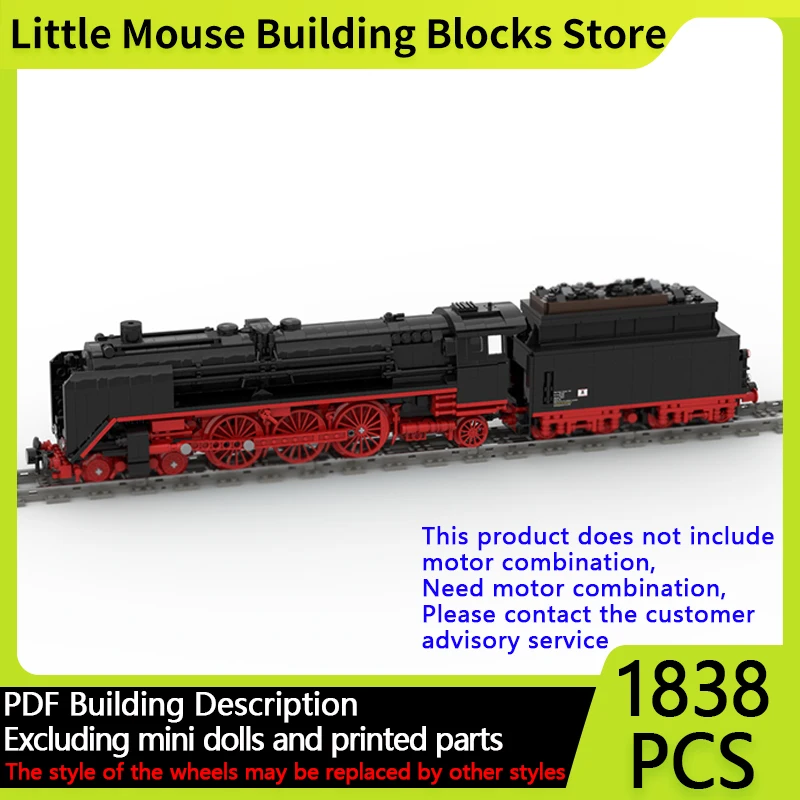 City Car Model MOC Building Bricks Steam Locomotive BR01 Modular Technology Gifts Holiday Assemble Children Toys Suit 
City Car Model MOC Building Bricks Steam Locomotive BR01 Modular Technology Gifts Holiday Assemble Children Toys Suit