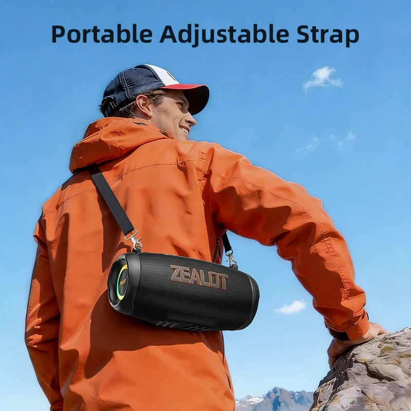 P16 Bluetooth 5.4 Speaker 60W Portable Outdoor Speaker with IPX6 Waterproof, 10H Playtime,for Camping Hiking
P16 Bluetooth 5.4 Speaker 60W Portable Outdoor Speaker with IPX6 Waterproof, 10H Playtime,for Camping Hiking