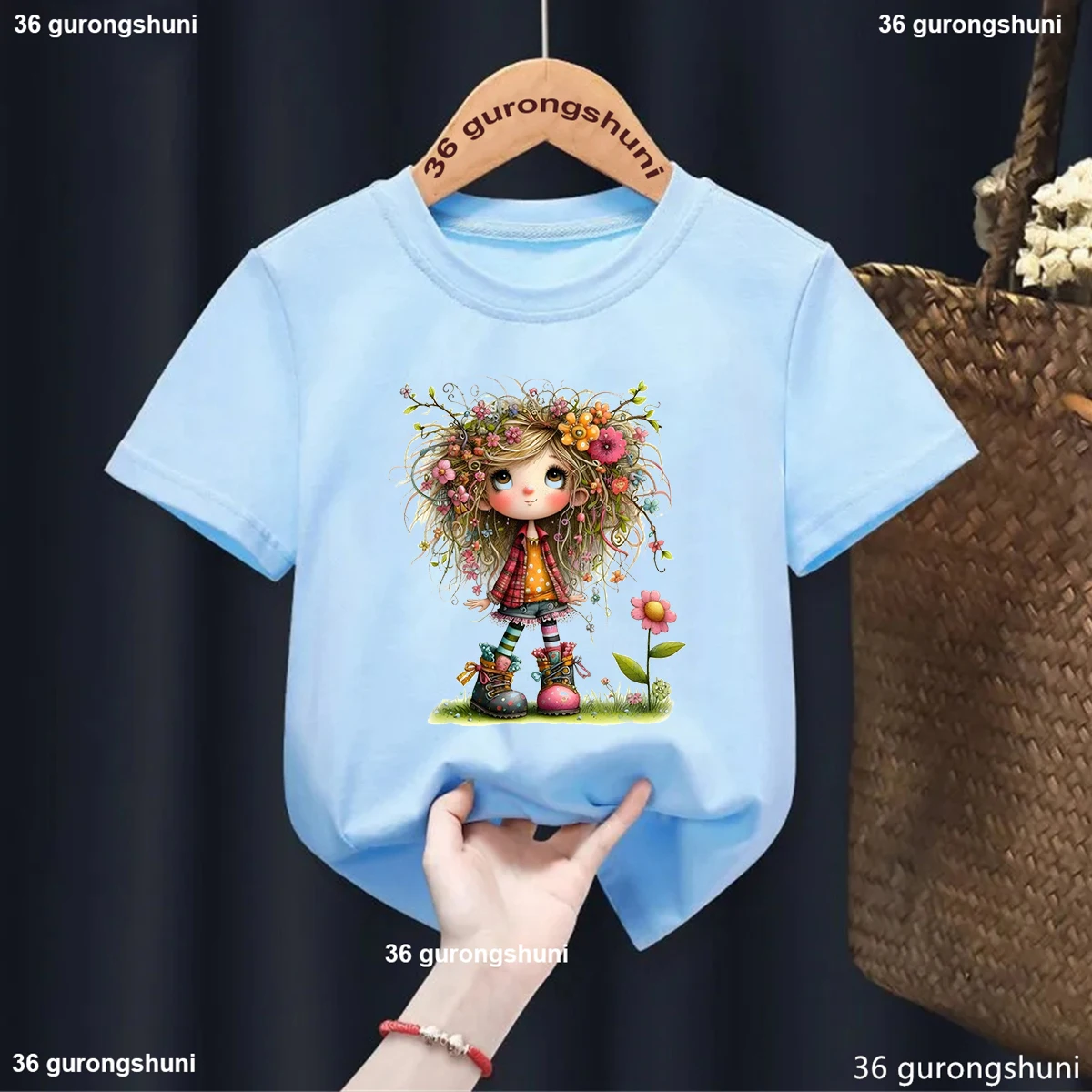Quirky Butterfly Girl Print Tshirt Watercolor Painting Girls T-Shirt Cute Girls Clothes Fashion Harajuku Kawaii Shirt Tees Tops
Quirky Butterfly Girl Print Tshirt Watercolor Painting Girls T-Shirt Cute Girls Clothes Fashion Harajuku Kawaii Shirt Tees Tops