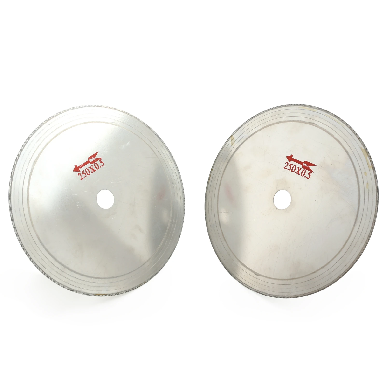 2Pcs 10" inch 250mm Ultra-thin Diamond Lapidary Saw Blade Cutting Disc Arbor Hole 25mm for Gemstone Glass Jewelry Stone
2Pcs 10" inch 250mm Ultra-thin Diamond Lapidary Saw Blade Cutting Disc Arbor Hole 25mm for Gemstone Glass Jewelry Stone