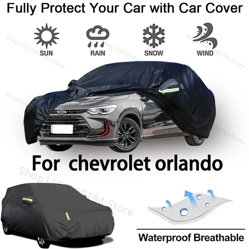 Полный автомобильный чехол для Chevrolet Orlando, уличный защитный снегозащитный, солнцезащитный козырек, водонепроницаемый и пылезащитный автомобильный аксессуар
Полный автомобильный чехол для Chevrolet Orlando, уличный защитный снегозащитный, солнцезащитный козырек, водонепроницаемый и пылезащитный автомобильный аксессуар