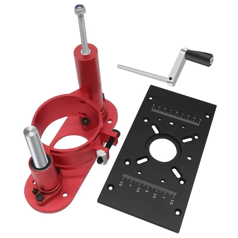 【LDHL】Router Table Insert Plate Router Lift Kit - Woodworking Router Lift Flip Plate For 65Mm Motor Trimming Machine
【LDHL】Router Table Insert Plate Router Lift Kit - Woodworking Router Lift Flip Plate For 65Mm Motor Trimming Machine
