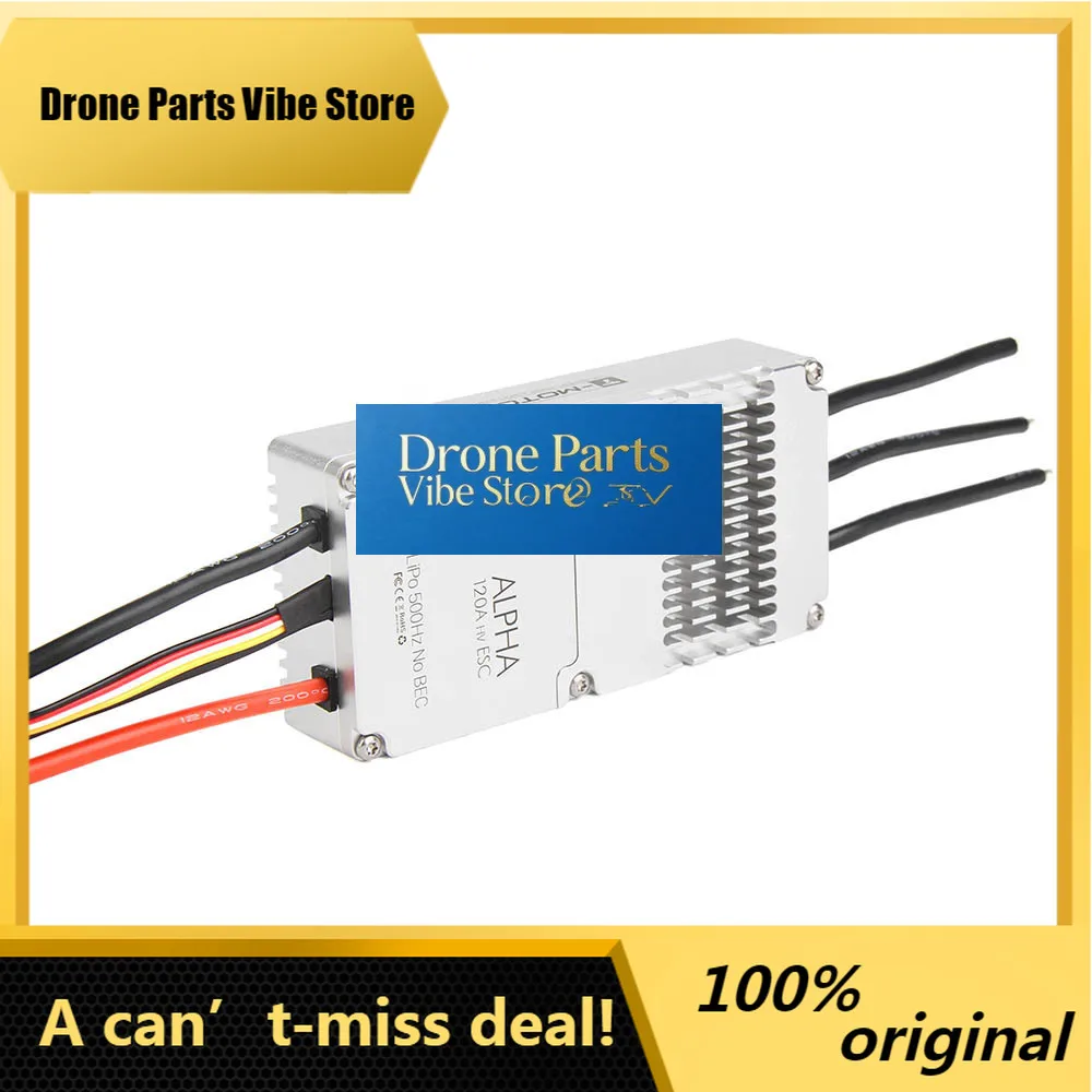 DParts12026 New ALPHA 120A 12S RC 6-12S Electric Brushless Speed Controller For RC Multicopter Dr-one
DParts12026 New ALPHA 120A 12S RC 6-12S Electric Brushless Speed Controller For RC Multicopter Dr-one