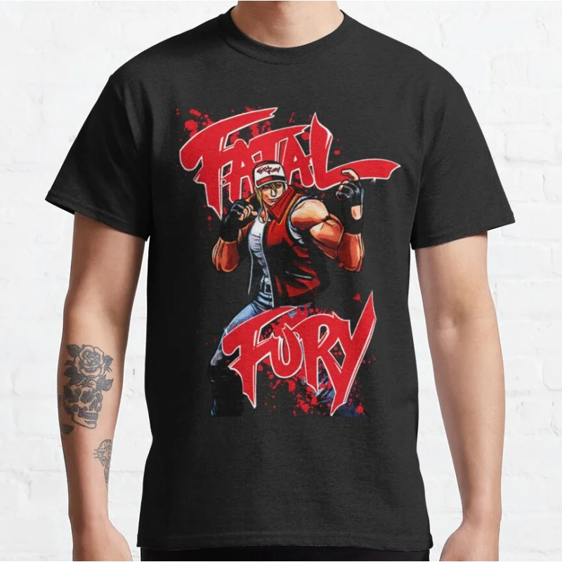 Fatal fury 80s Video game Retro fighting videogames T-shirt for men Large size Adult Tops S-6xl
Fatal fury 80s Video game Retro fighting videogames T-shirt for men Large size Adult Tops S-6xl
