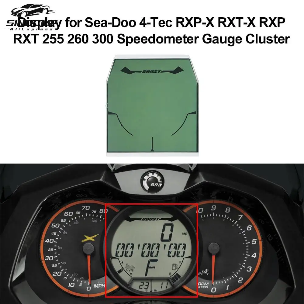 LCD Instrument Cluster Display 278002716 278003531 278003220 278003380 For SeaDoo RXP 260 300/RXT 260 300 GTX Display Screen
LCD Instrument Cluster Display 278002716 278003531 278003220 278003380 For SeaDoo RXP 260 300/RXT 260 300 GTX Display Screen