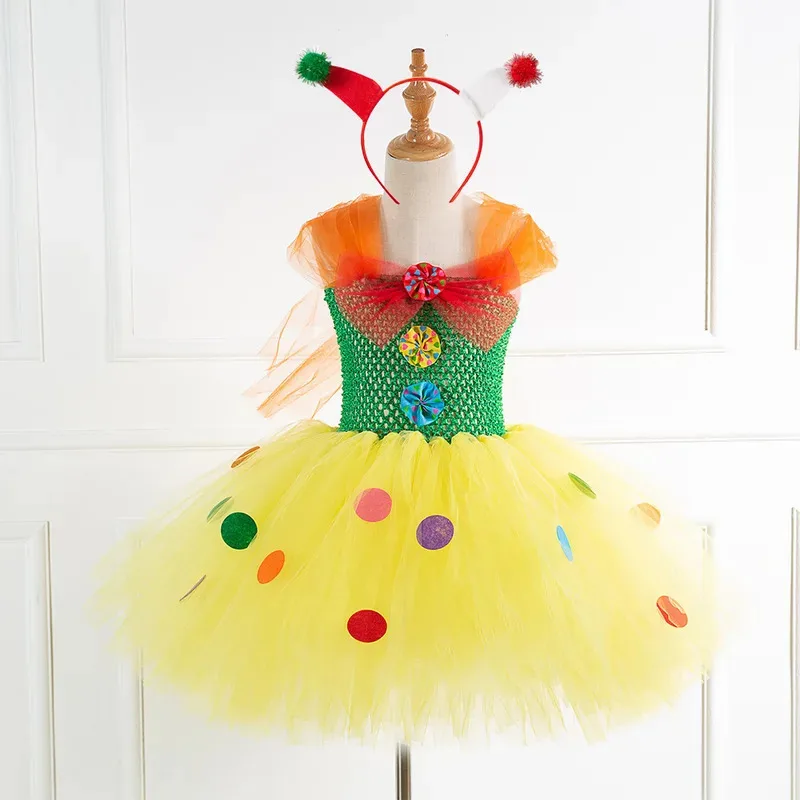 New Christmas little circle girls' mesh dress Cute short pompadour dress Children's stage party cosplay dress dress
New Christmas little circle girls' mesh dress Cute short pompadour dress Children's stage party cosplay dress dress