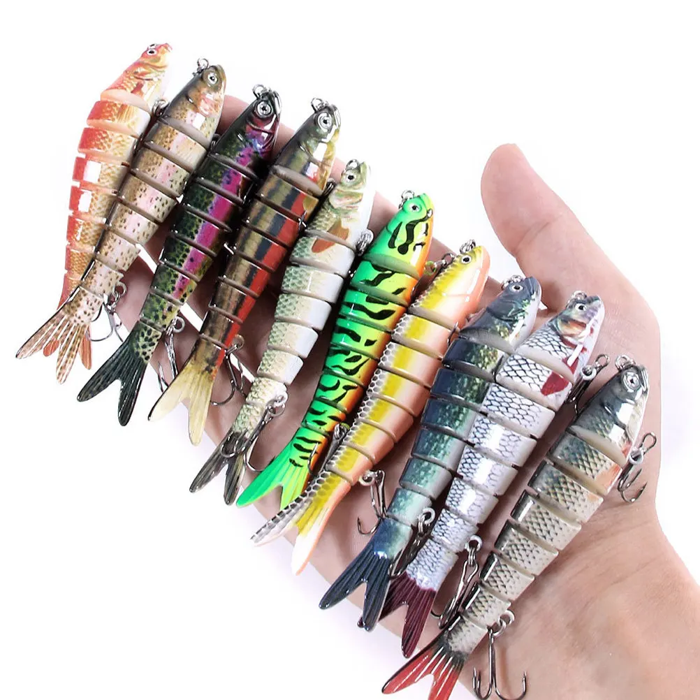 10Cm 11G Multi-Section Fish Lure Hard Fishing Bait Plastic Sink Long Distance Lifesize Fish Hook Outdoor Fishing Trip
10Cm 11G Multi-Section Fish Lure Hard Fishing Bait Plastic Sink Long Distance Lifesize Fish Hook Outdoor Fishing Trip