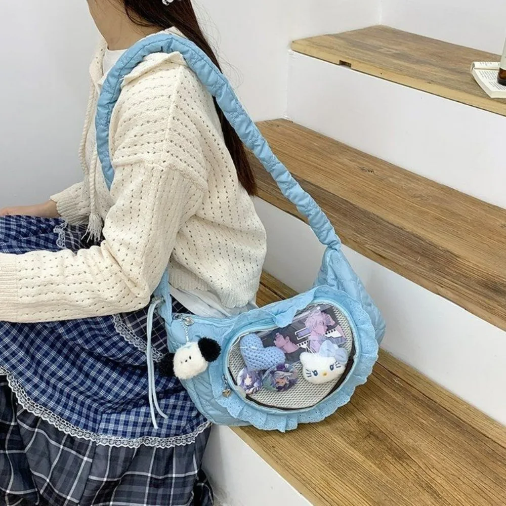 New Y2K Girls' Ulzzang Ita Bag Niche Design Fashion Trend Shoulder Crossbody Bag Heart-shaped Display Window Badge Itabag
New Y2K Girls' Ulzzang Ita Bag Niche Design Fashion Trend Shoulder Crossbody Bag Heart-shaped Display Window Badge Itabag