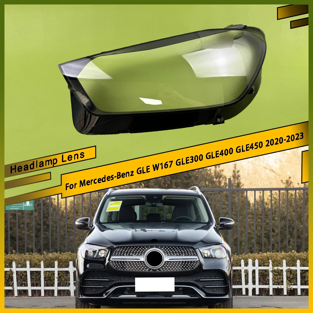 Left Right Car Headlight Clear Lens Lampshade Shell Cover For Mercedes-Benz GLE W167 GLE300 GLE400 GLE450 2020 2021 2022 2023
Left Right Car Headlight Clear Lens Lampshade Shell Cover For Mercedes-Benz GLE W167 GLE300 GLE400 GLE450 2020 2021 2022 2023