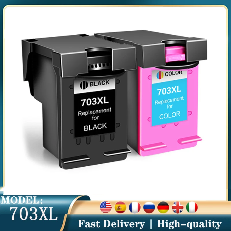 703xl Ink Cartridge with Chip Replacement for hp703XL Ink Cartridge for HP Deskiet K109a K109q K209a K209q D730 F735 and more
703xl Ink Cartridge with Chip Replacement for hp703XL Ink Cartridge for HP Deskiet K109a K109q K209a K209q D730 F735 and more