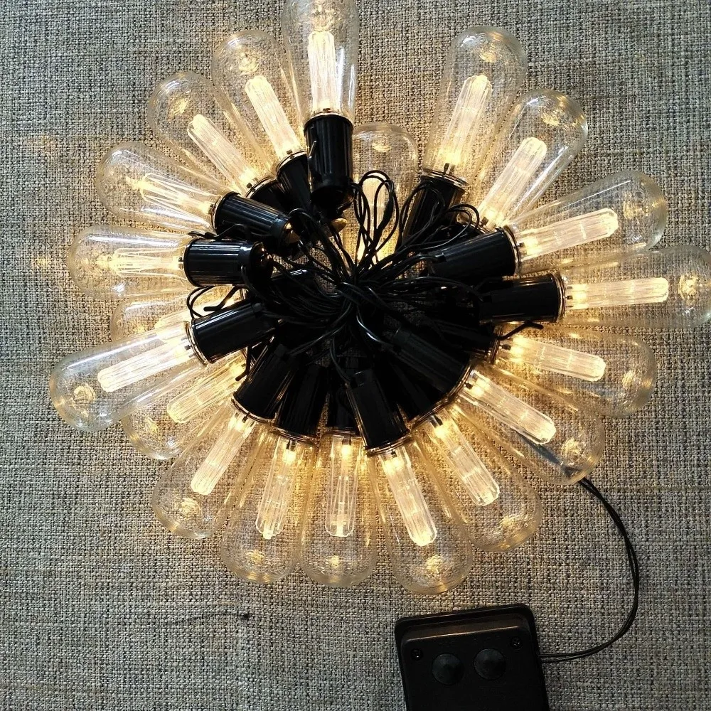 8 Lighting Modes Solar String Lights Waterproof Retro Garland Light Bulb Shape Shatterproof LED Hanging Light
8 Lighting Modes Solar String Lights Waterproof Retro Garland Light Bulb Shape Shatterproof LED Hanging Light