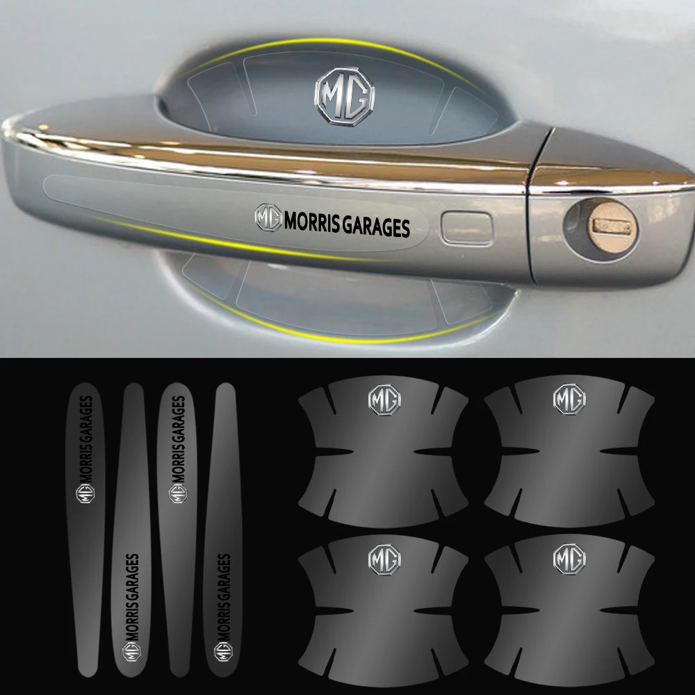 4/8Pcs Transparent Car Door Bowl Handle Protector Stickers Accessories For Morris Garages MG HS GT Cyberster MG3 MG5 MG6 MG7 MG4
4/8Pcs Transparent Car Door Bowl Handle Protector Stickers Accessories For Morris Garages MG HS GT Cyberster MG3 MG5 MG6 MG7 MG4