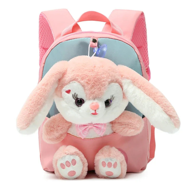 Plush Rabbit Backpack for Boys Girls Kids Children SchoolBag Cute Bow Tie Cartoon School Bags Kindergarten Preschool Baby Bag
Plush Rabbit Backpack for Boys Girls Kids Children SchoolBag Cute Bow Tie Cartoon School Bags Kindergarten Preschool Baby Bag
