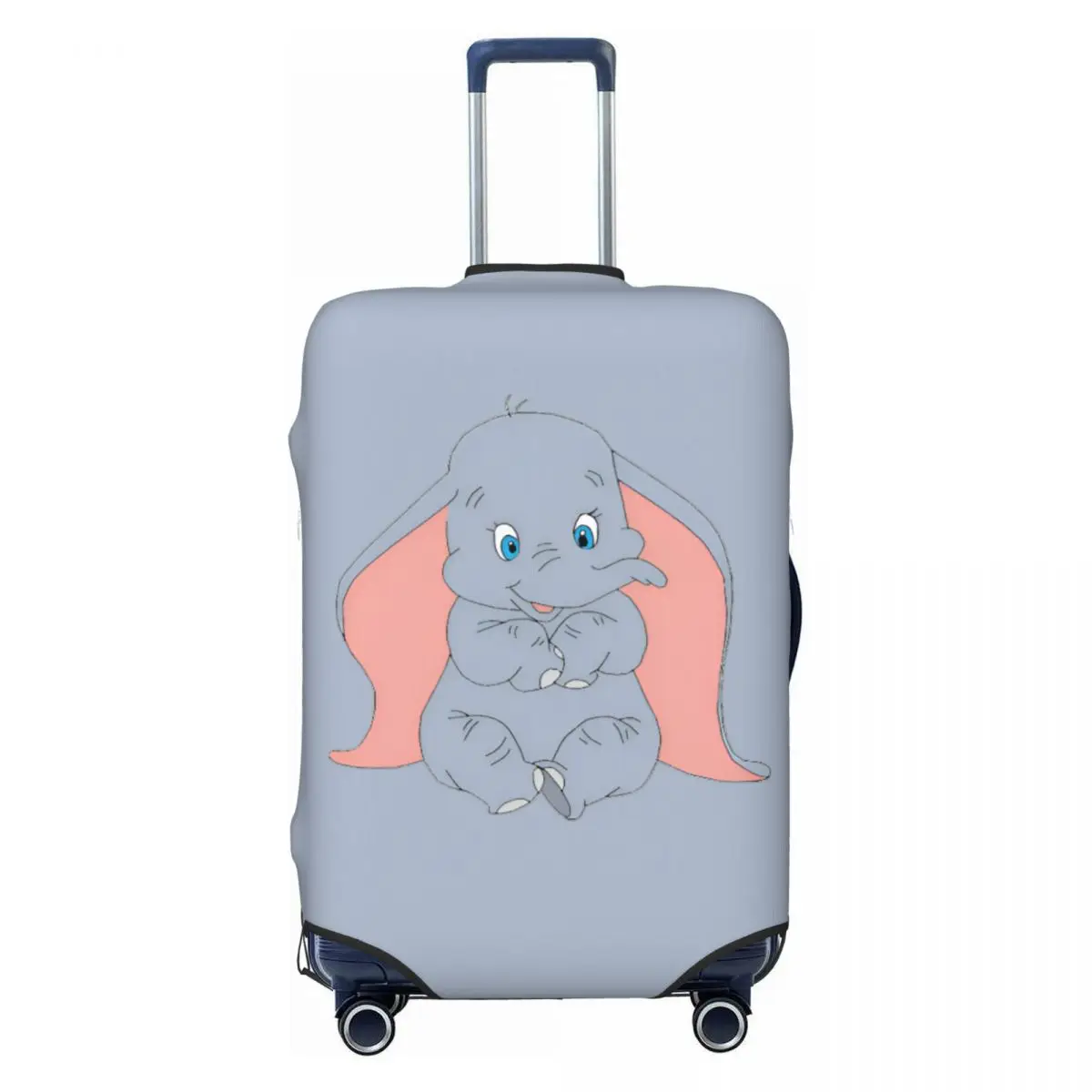 Custom Dumbo Cartoon Suitcase Cover Washable Cute Elephant Travel Luggage Covers for 18-32 inch
Custom Dumbo Cartoon Suitcase Cover Washable Cute Elephant Travel Luggage Covers for 18-32 inch