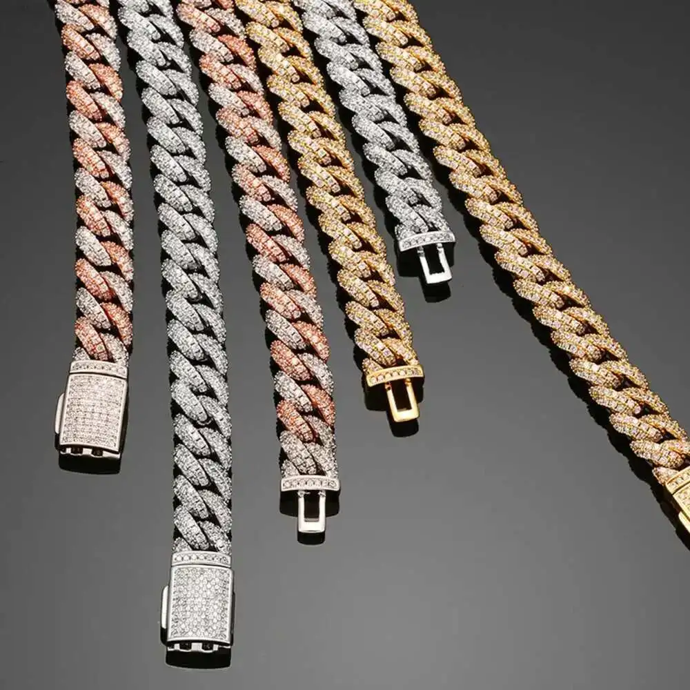 Drop Shipping Iced Out Gold Plated Silver 925 10mm Full Micro Pave Vvs Moissanite Diamond Miami Cuban Link Chain Necklace
Drop Shipping Iced Out Gold Plated Silver 925 10mm Full Micro Pave Vvs Moissanite Diamond Miami Cuban Link Chain Necklace
