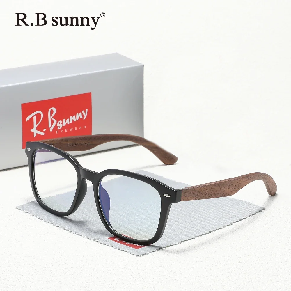 Очки RBsunny Trendy с защитой от синего света, деревянные, для мужчин и женщин, модные, для компьютера, с защитой от синих лучей, оправы для очков
Очки RBsunny Trendy с защитой от синего света, деревянные, для мужчин и женщин, модные, для компьютера, с защитой от синих лучей, оправы для очков