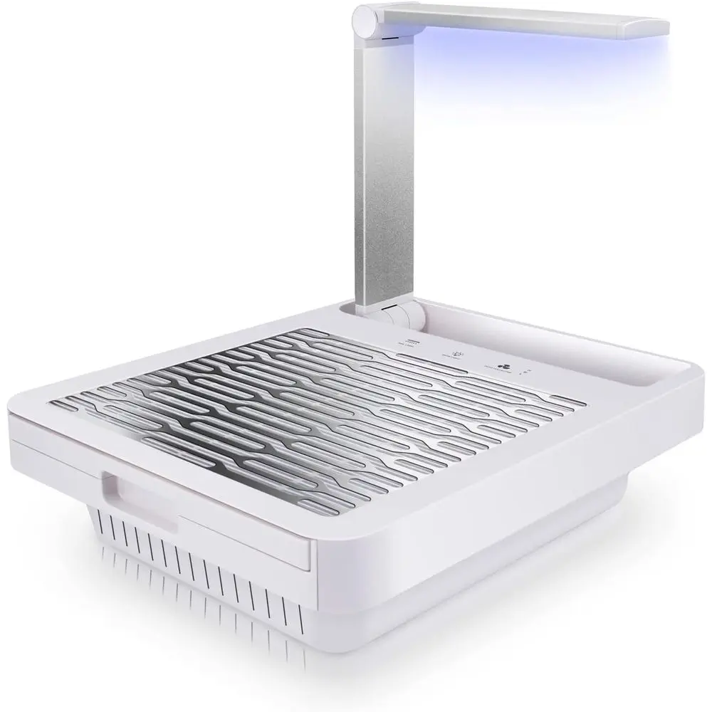 Portable Nail Dust Collector with LED Light, Professional Nail Vacuum for Manicure and Gel Removal, White
Portable Nail Dust Collector with LED Light, Professional Nail Vacuum for Manicure and Gel Removal, White