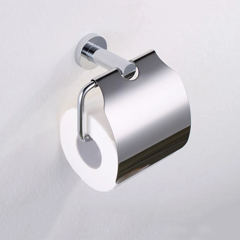 Chrome Bathroom Toilet Paper Holder Wall Mount Waterproof Tissue Roll Hanger Copper Bathroom Accessories Bathroom Fiting
Chrome Bathroom Toilet Paper Holder Wall Mount Waterproof Tissue Roll Hanger Copper Bathroom Accessories Bathroom Fiting