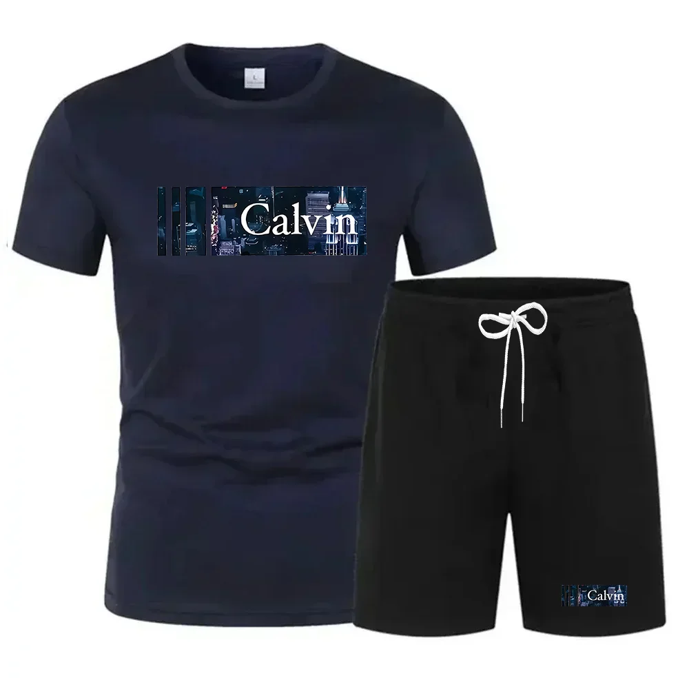Summer fashion men's T-shirt, casual, breathable, printed, soft and comfortable, fitness and outdoor sports two-piece set for me
Summer fashion men's T-shirt, casual, breathable, printed, soft and comfortable, fitness and outdoor sports two-piece set for me