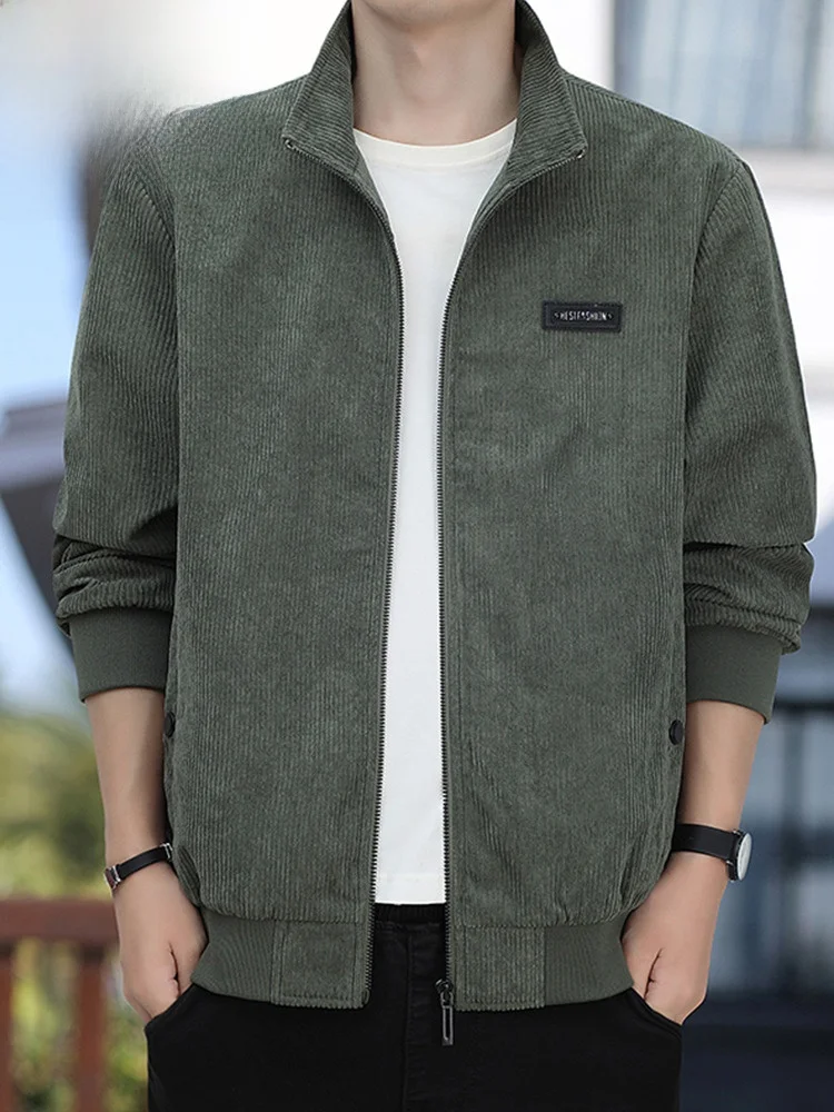 Pierre Cardin Men's Stand Collar Workwear Jaet Faionable Versatile Fce Lined Outerwear Spring Autumn New Arrival
Pierre Cardin Men's Stand Collar Workwear Jaet Faionable Versatile Fce Lined Outerwear Spring Autumn New Arrival