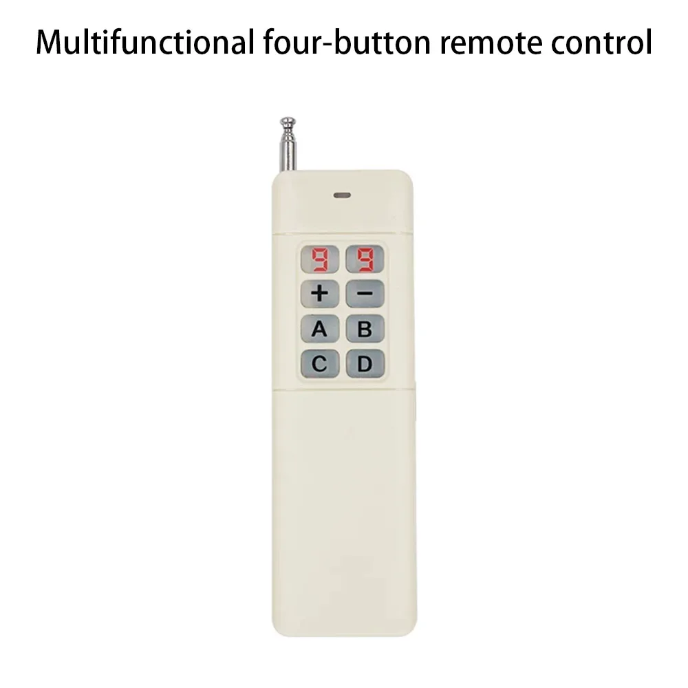 4-channel RF wireless remote control switch 220V/380V general industrial light motor remote control switch, 4-channel RF wireles
4-channel RF wireless remote control switch 220V/380V general industrial light motor remote control switch, 4-channel RF wireles
