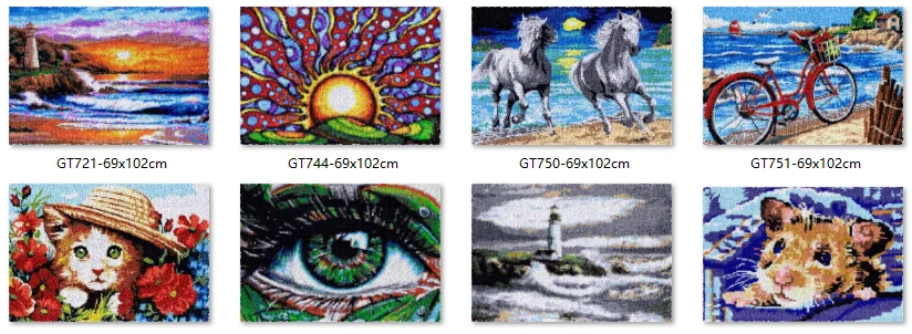 Latch hook rug kits with Pre-Printed Pattern Cross stitch embroidery kit Footprint Carpet with your needlework 69-102 Light
Latch hook rug kits with Pre-Printed Pattern Cross stitch embroidery kit Footprint Carpet with your needlework 69-102 Light