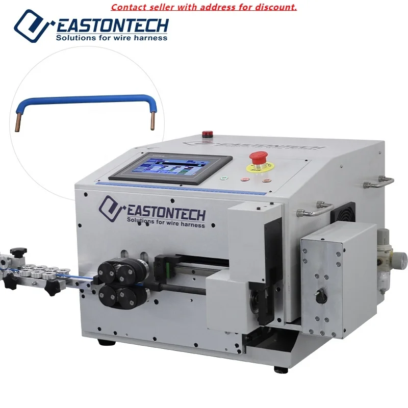 EW-08D-1 High Quality Fully Automatic 3D Wire Bending Machine 2-6mm2 Cable Manufacturing Equipment For Wire Cutting Stripping
EW-08D-1 High Quality Fully Automatic 3D Wire Bending Machine 2-6mm2 Cable Manufacturing Equipment For Wire Cutting Stripping