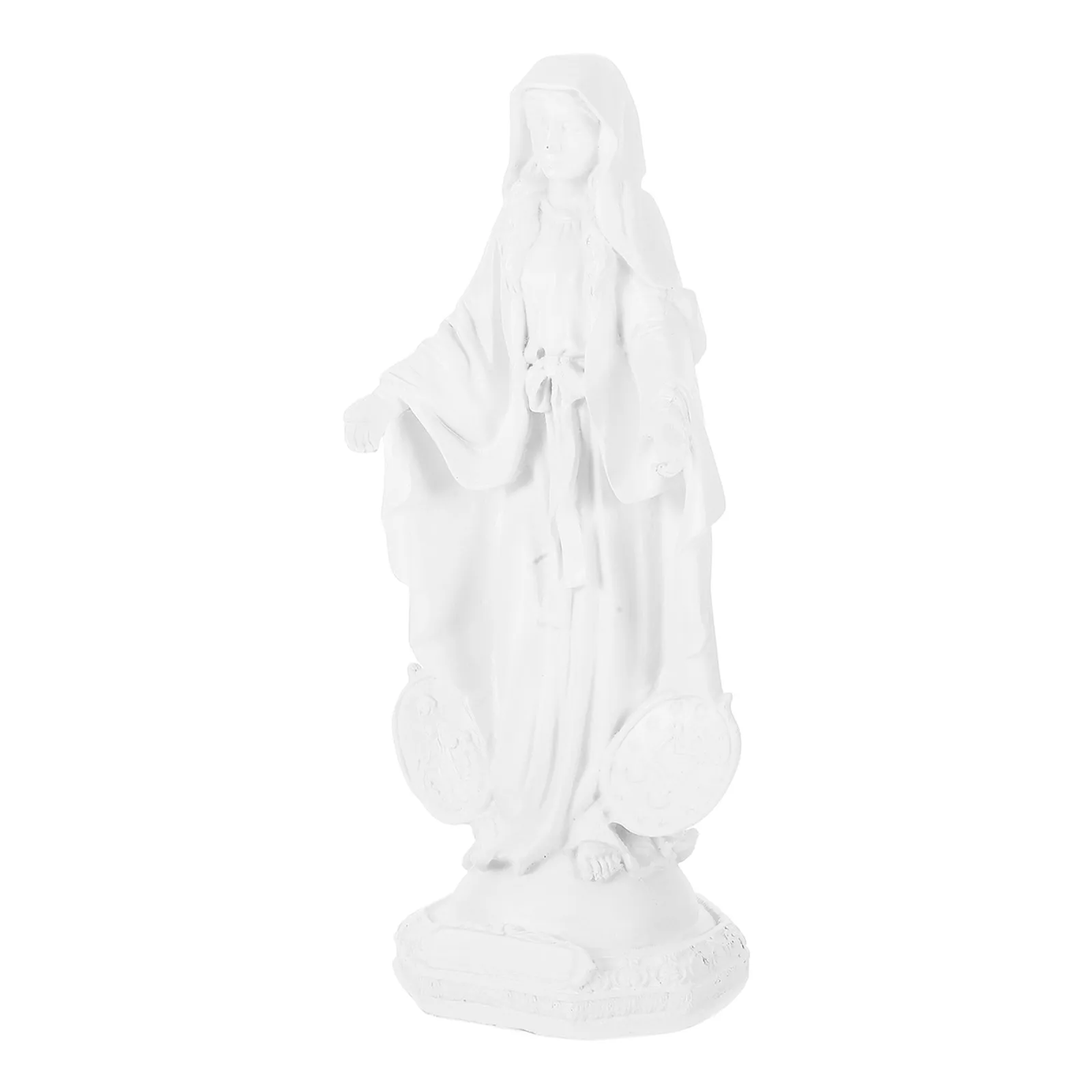 Resin Virgin Statue Home Decor Mantel Centerpiece Realistic Craftsmanship Easy Care Vintage Catholicism Ornament
Resin Virgin Statue Home Decor Mantel Centerpiece Realistic Craftsmanship Easy Care Vintage Catholicism Ornament
