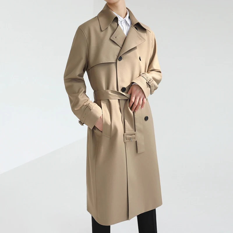 MRCYC Men's Casual Long Coat Spring Autumn Faionable Briti Sle Windbreaker Polyester Fiber Youth Trendy Button Decor
MRCYC Men's Casual Long Coat Spring Autumn Faionable Briti Sle Windbreaker Polyester Fiber Youth Trendy Button Decor