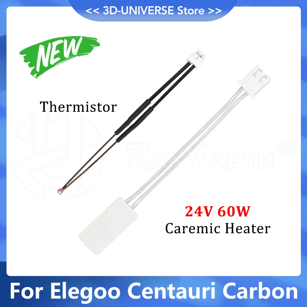 For Elegoo Centauri Carbon Upgrade Hotend Kit Thermistor Ceramic Heater Plate Silicone Sleeve Wiper Brush Set
For Elegoo Centauri Carbon Upgrade Hotend Kit Thermistor Ceramic Heater Plate Silicone Sleeve Wiper Brush Set