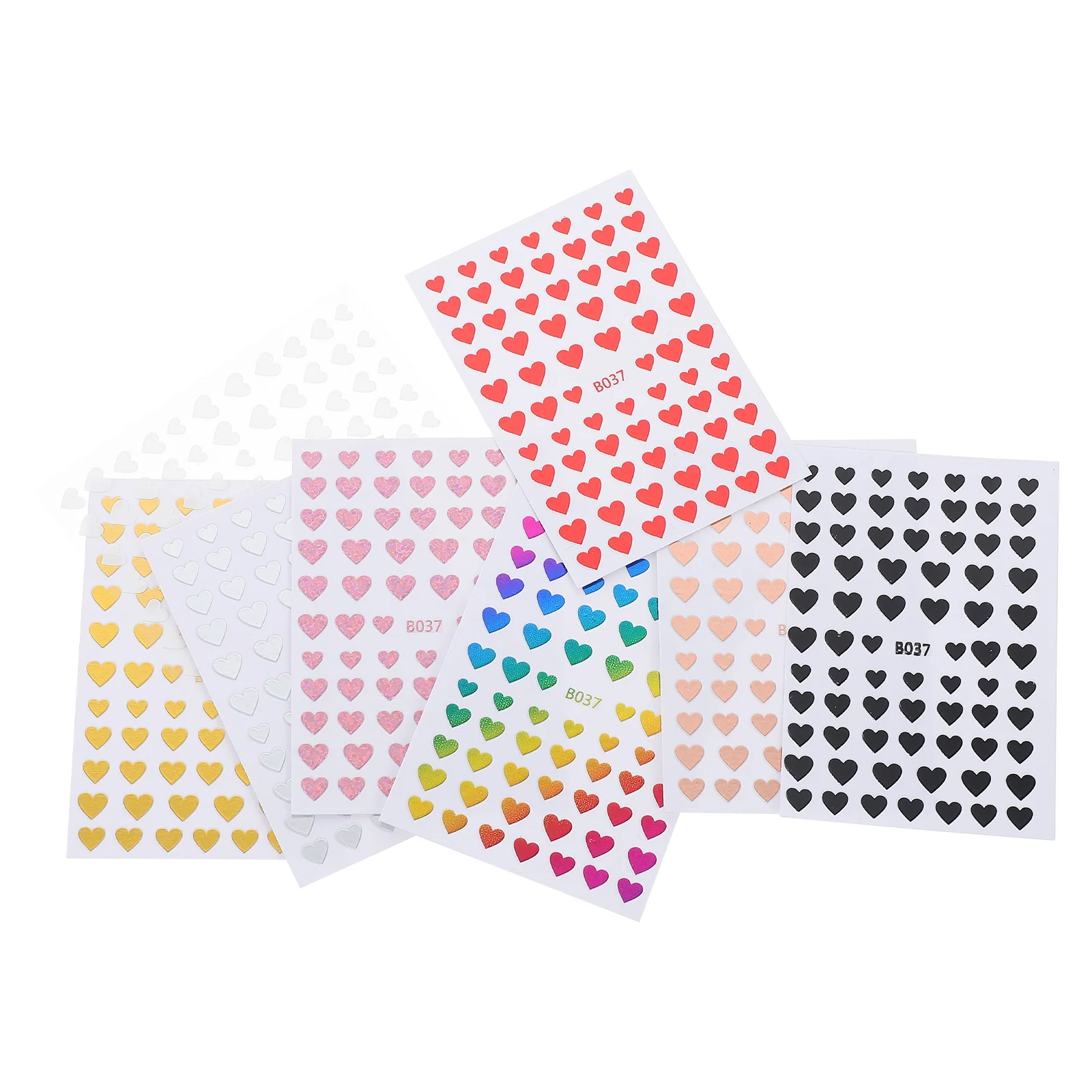 8 Sheets Heart Nail Stickers Decal Girl Manicure DIY Decor Red Love Christmas Romantic Accessory Paper Shaped
8 Sheets Heart Nail Stickers Decal Girl Manicure DIY Decor Red Love Christmas Romantic Accessory Paper Shaped