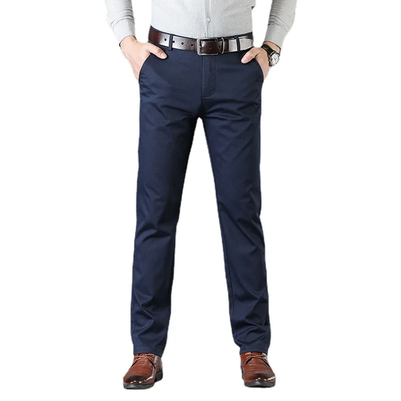 Весенне-осенние высокоэластичные удобные для кожи тонкие висячие повседневные брюки мужские для взрослых джентльменские свободные продвинутые высококачественные брюки
Весенне-осенние высокоэластичные удобные для кожи тонкие висячие повседневные брюки мужские для взрослых джентльменские свободные продвинутые высококачественные брюки