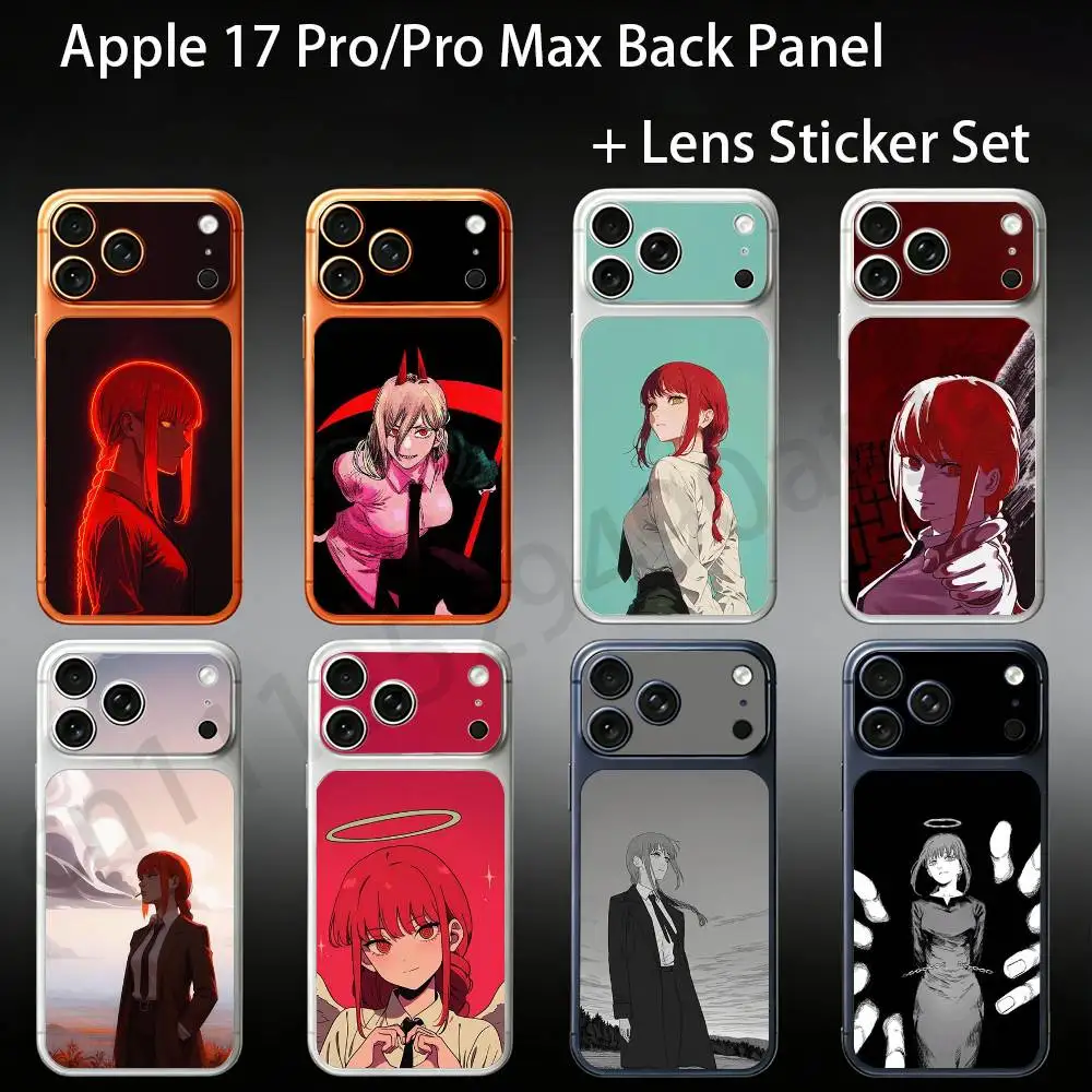 Cool M-Makima Chainsaw Man For iPhone 17proMax/17pro Full Cover Decal Skin Wrap Colorful Rear Protective Sticker Film
Cool M-Makima Chainsaw Man For iPhone 17proMax/17pro Full Cover Decal Skin Wrap Colorful Rear Protective Sticker Film