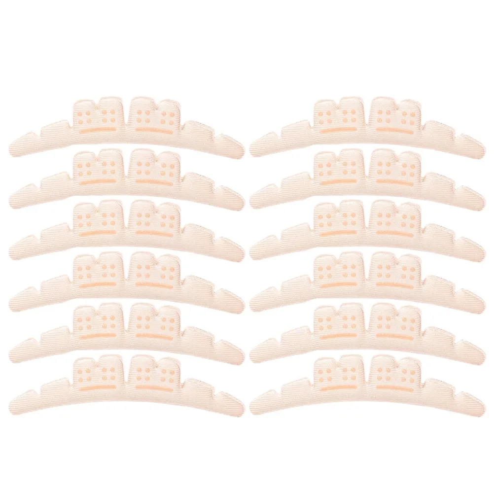 6 Pairs Anti slip Shoe Pads High Heels Booties Boots Women Half Insoles Cushions Soft Foam Sole Pads Thickening
6 Pairs Anti slip Shoe Pads High Heels Booties Boots Women Half Insoles Cushions Soft Foam Sole Pads Thickening