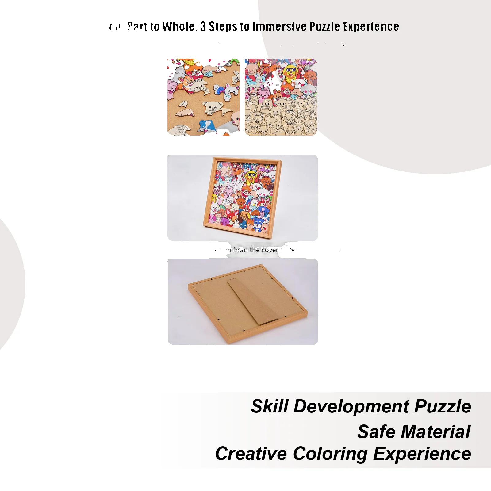 Разорвите свой собственный пазл, деревянная раскраска, фоторамка для собаки, домашний декор, пазлы с животными для детей, любителей животных, коллекционные семейные игры
Разорвите свой собственный пазл, деревянная раскраска, фоторамка для собаки, домашний декор, пазлы с животными для детей, любителей животных, коллекционные семейные игры