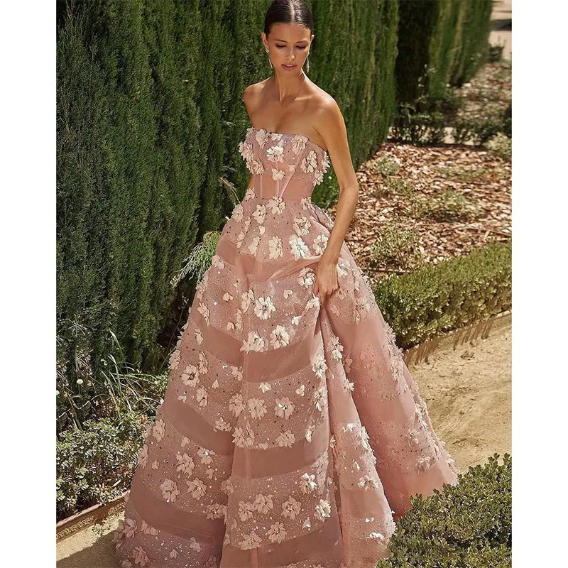 Exquisite Evening Dresses Sexy Sweetheart Appliques Lace Special OccasionGowns Custom Made Backless Sweep Train Prom Dress
Exquisite Evening Dresses Sexy Sweetheart Appliques Lace Special OccasionGowns Custom Made Backless Sweep Train Prom Dress