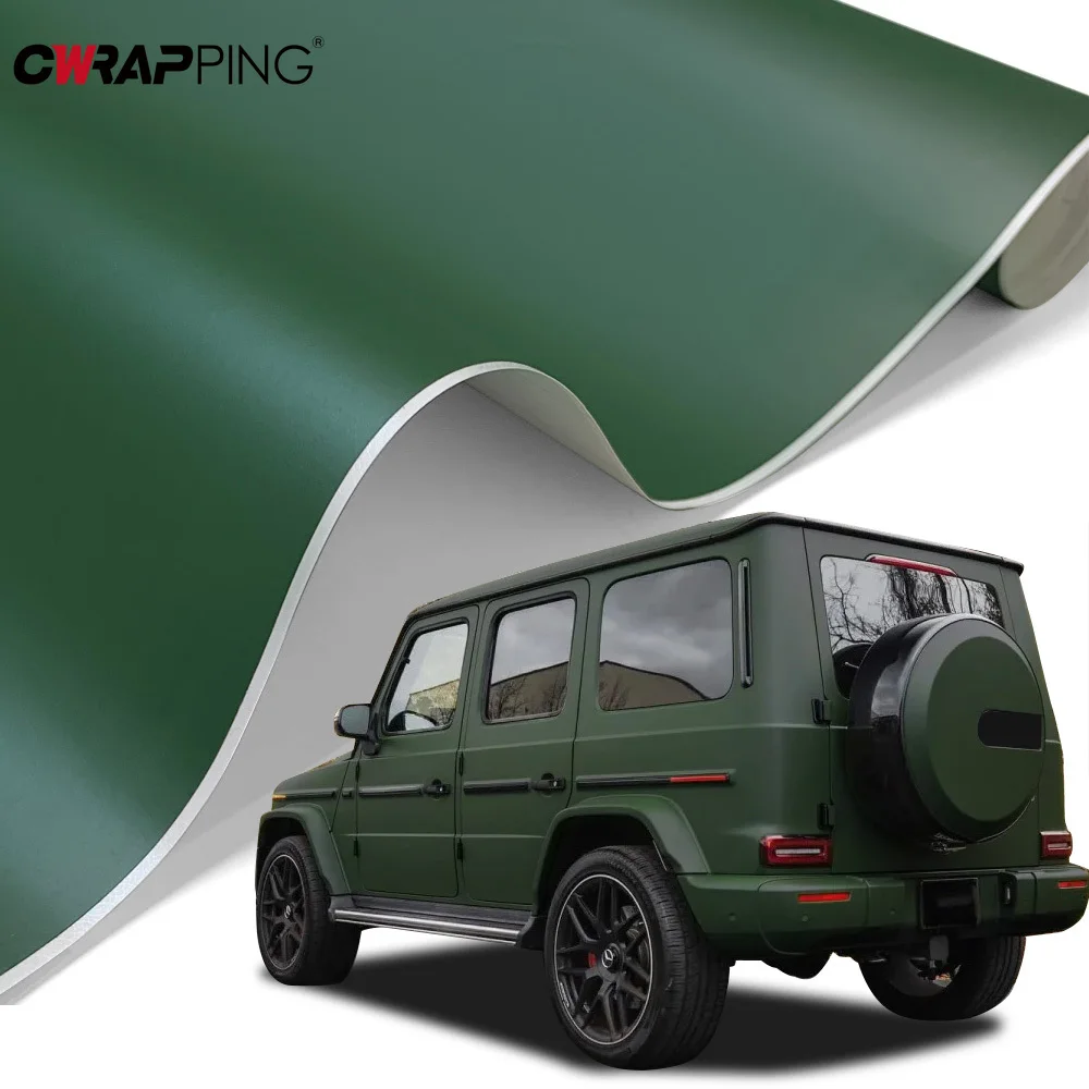 Car Body Matte Vinyl Film Sticker Matte dark green Vinyl Auto Wrap Film Foil Stickers Waterproof Film for Car Motorcycle Decor
Car Body Matte Vinyl Film Sticker Matte dark green Vinyl Auto Wrap Film Foil Stickers Waterproof Film for Car Motorcycle Decor