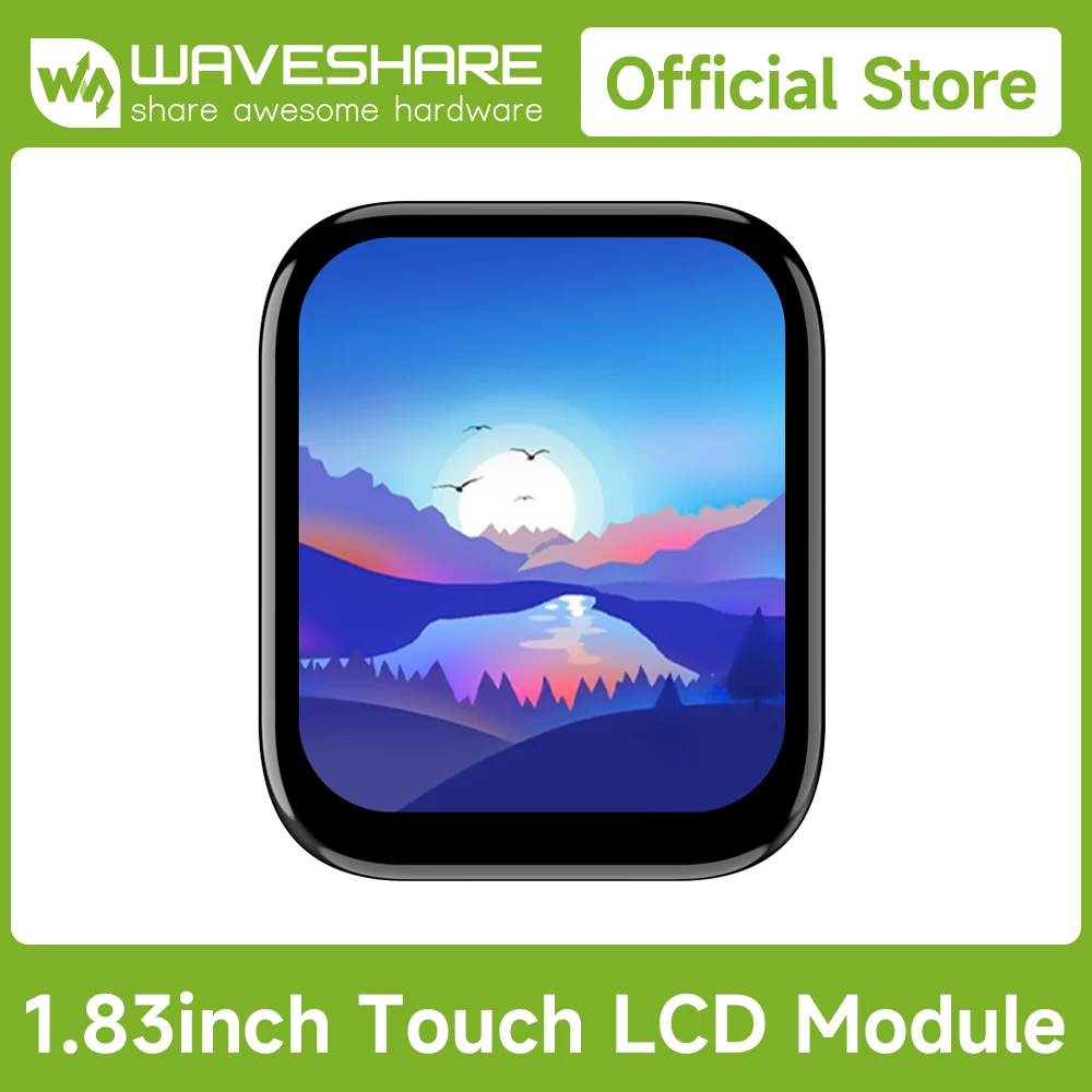 Waveshare 1.83inch Touch LCD Display Module, Micro LCD Display, 240×284, IPS, SPI And I2C 262K Display for Raspberry Pi/ESP32
Waveshare 1.83inch Touch LCD Display Module, Micro LCD Display, 240×284, IPS, SPI And I2C 262K Display for Raspberry Pi/ESP32